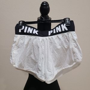 PINK track shorts